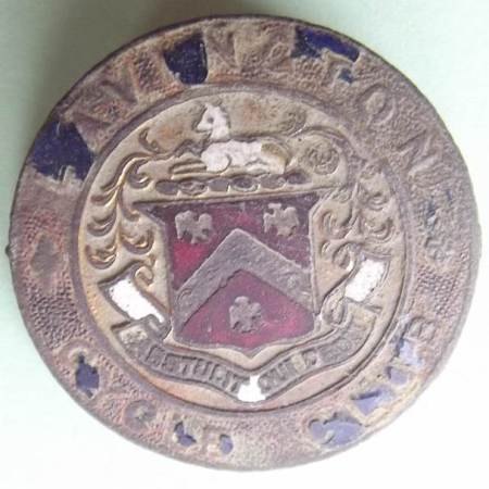 Lavington Cycle Club badge found in Market Lavington - 20th century